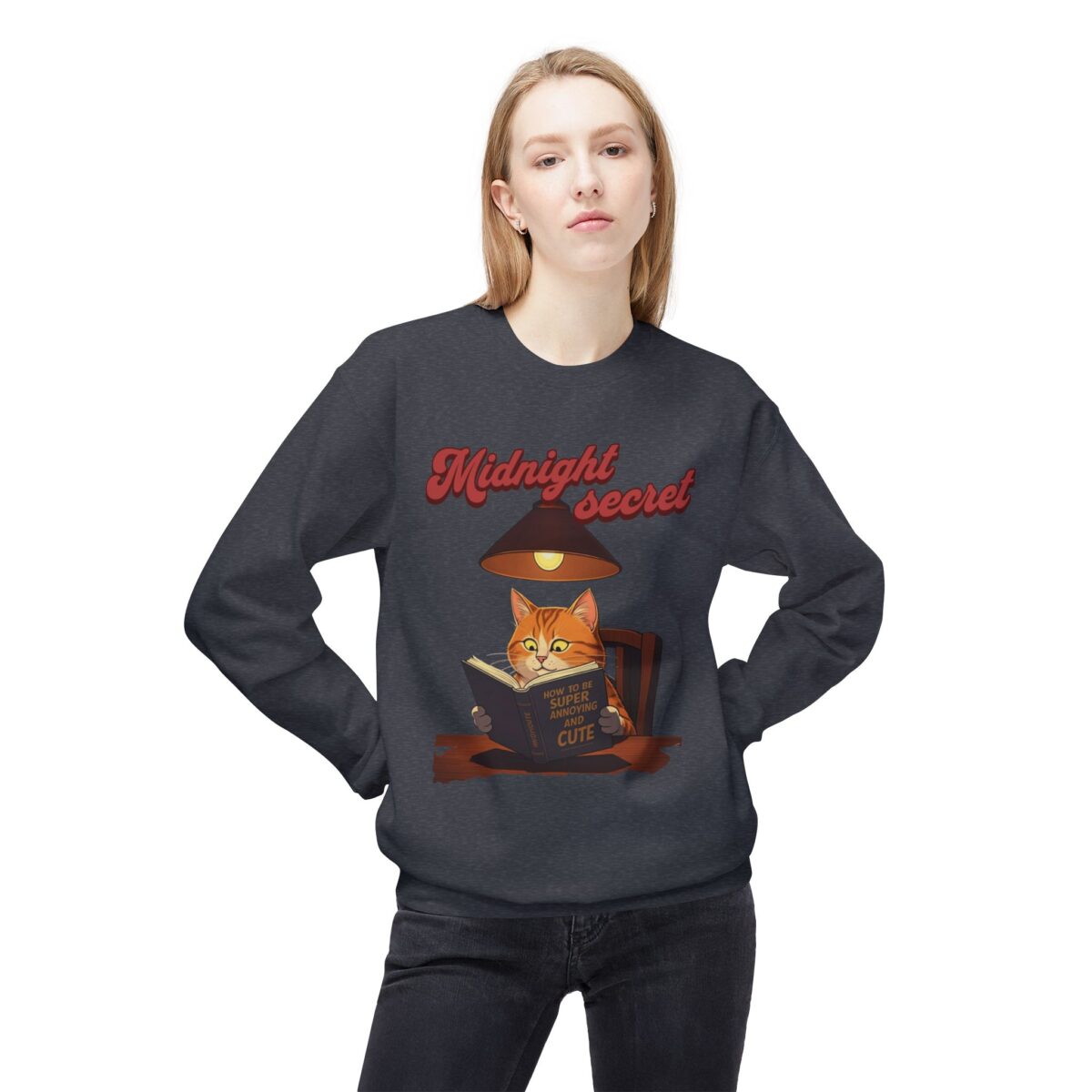 Midnight secret Unisex Midweight Softstyle Fleece Crewneck Sweatshirt - Image 23