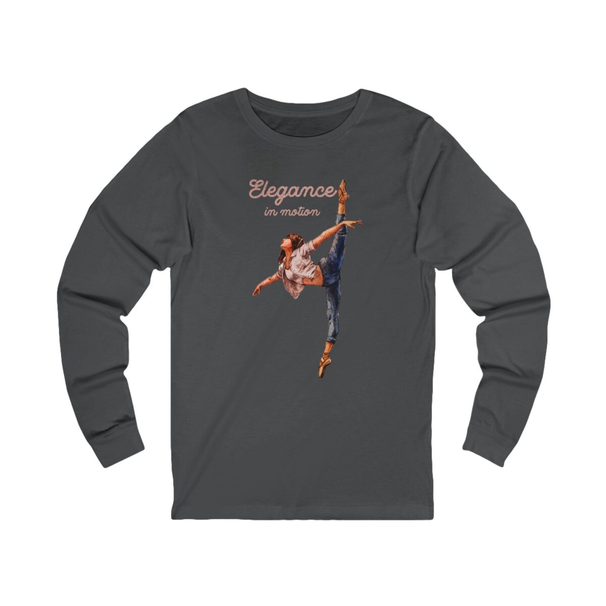 Elegance in motion Unisex Jersey Long Sleeve Tee - Image 11