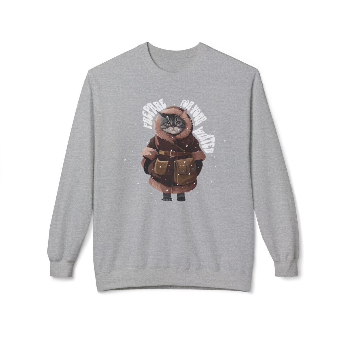 Prepare for your winter Unisex Midweight Softstyle Fleece Crewneck Sweatshirt - Image 13