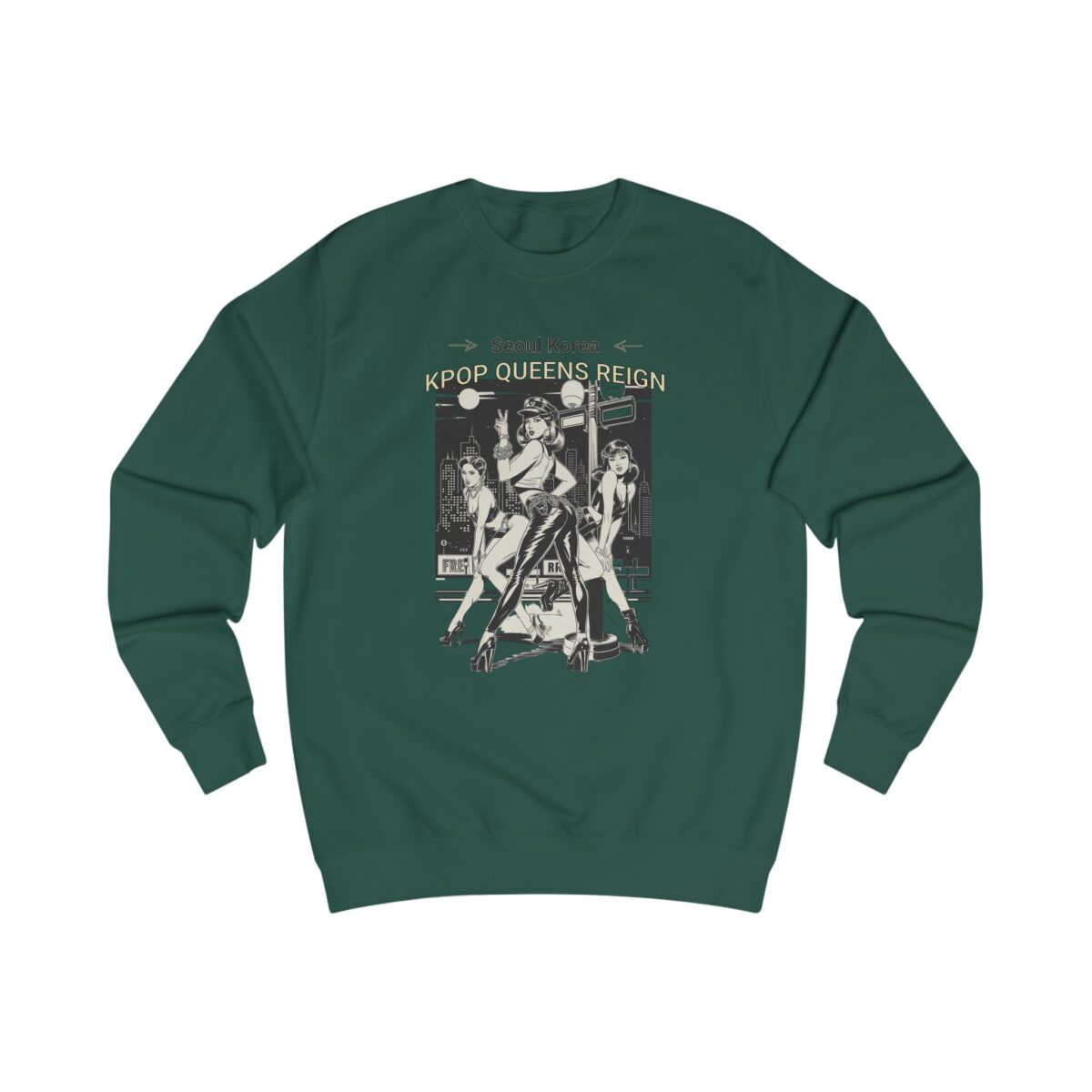 K-POP Queens Reign Unisex Sweatshirt - Image 5