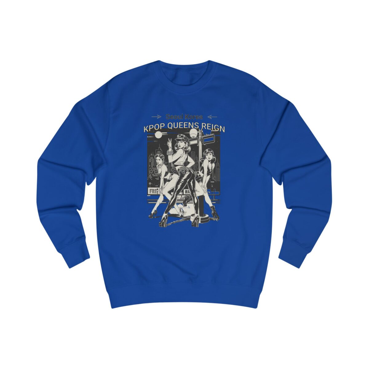 K-POP Queens Reign Unisex Sweatshirt - Image 7