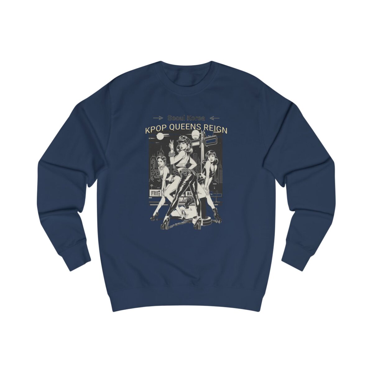 K-POP Queens Reign Unisex Sweatshirt - Image 9