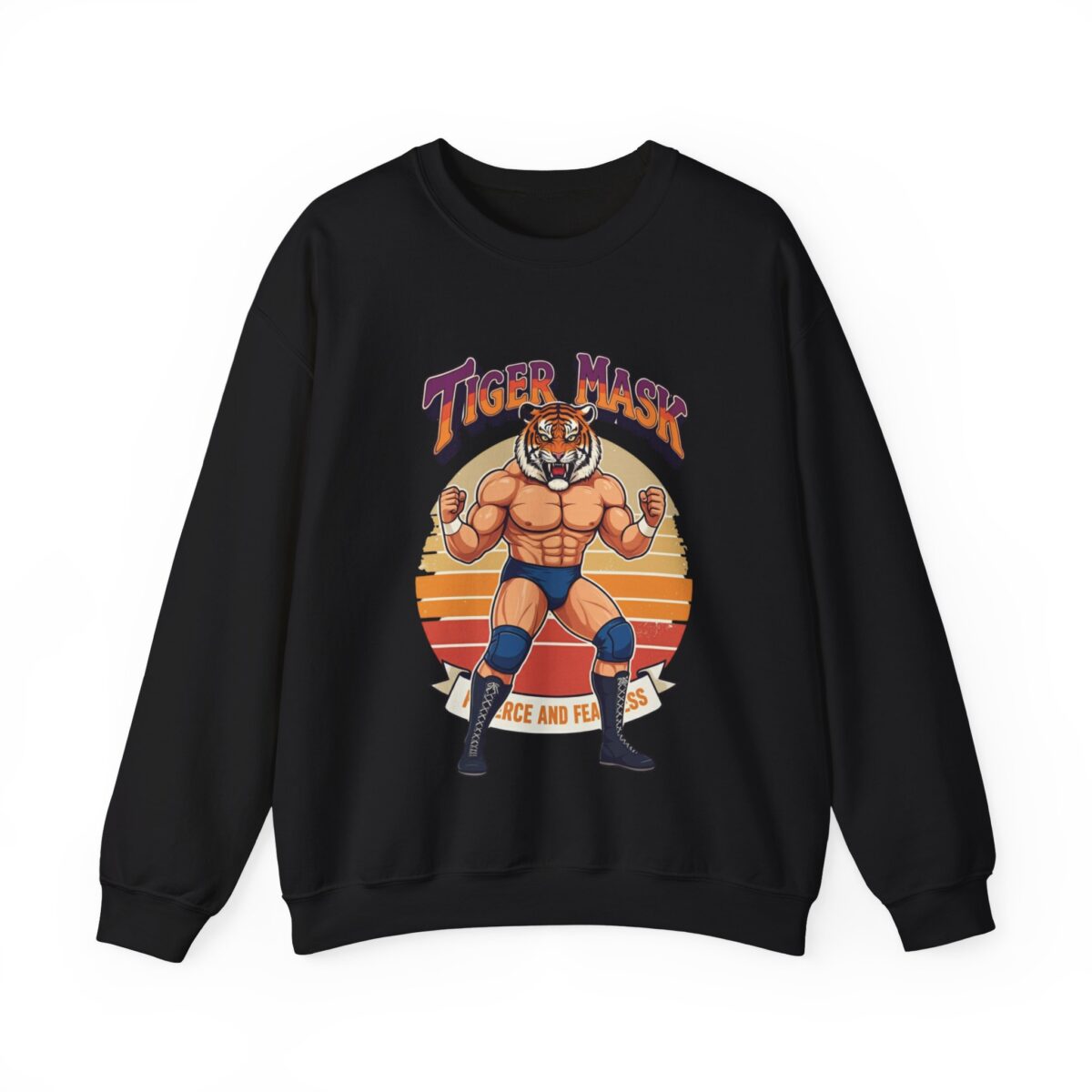Tiger Mask Unisex Heavy Blend™ Crewneck Sweatshirt - Image 9
