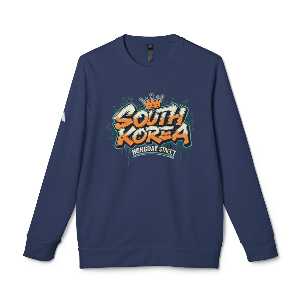 adidas Hongdae Unisex Fleece Crewneck Sweatshirt - Image 17