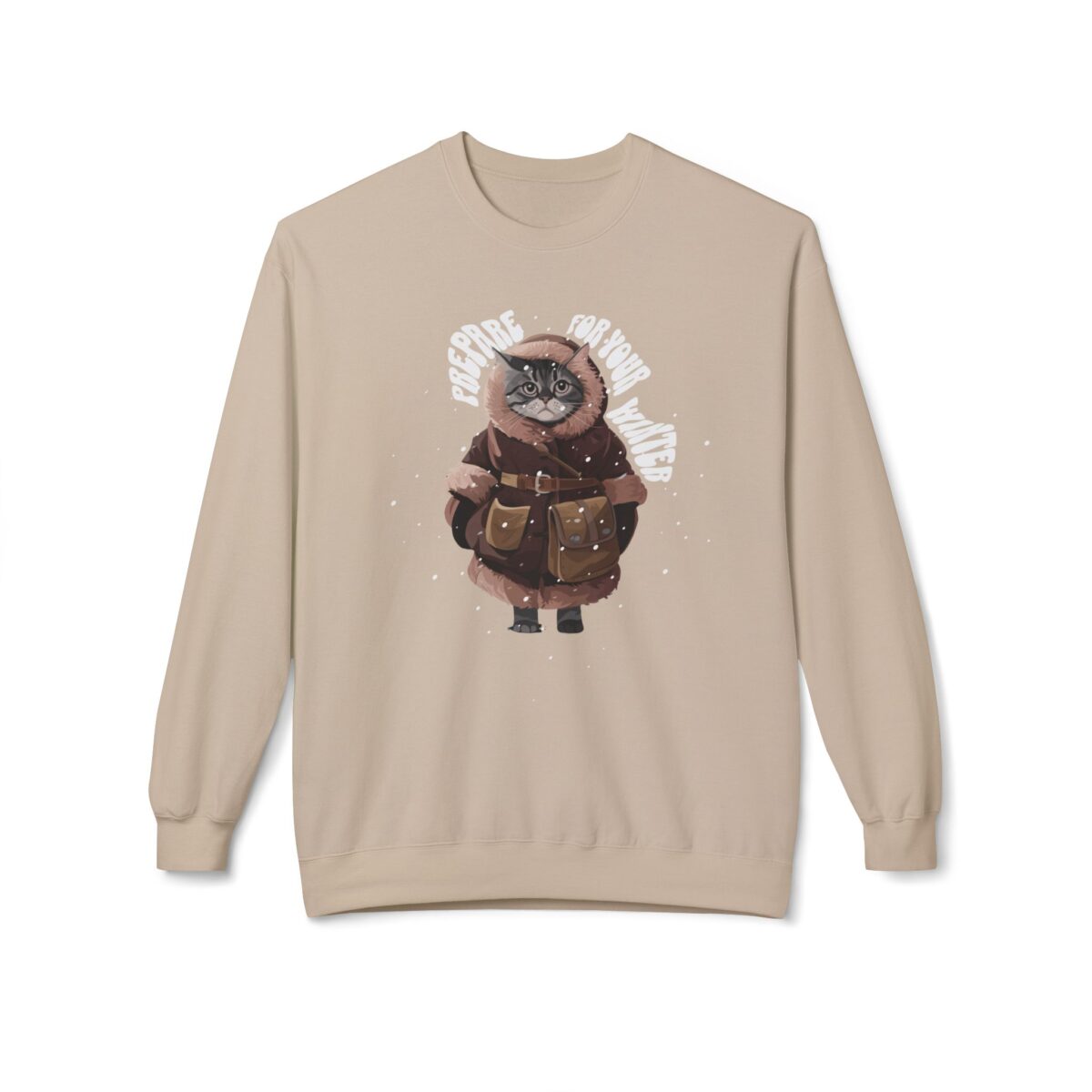 Prepare for your winter Unisex Midweight Softstyle Fleece Crewneck Sweatshirt - Image 9