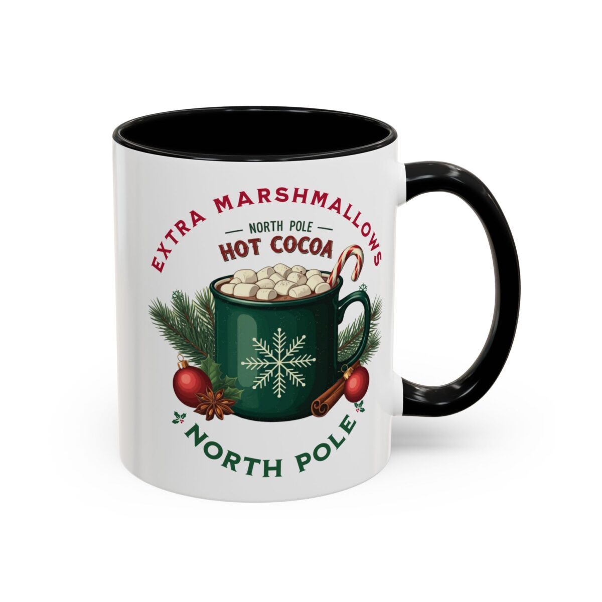 Hot Cocoa Accent Coffee Mug (11, 15oz)