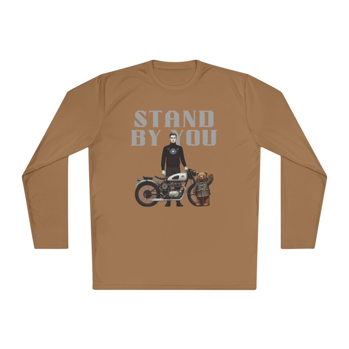 Stand by you Unisex Lightweight Long Sleeve Tee - Image 17