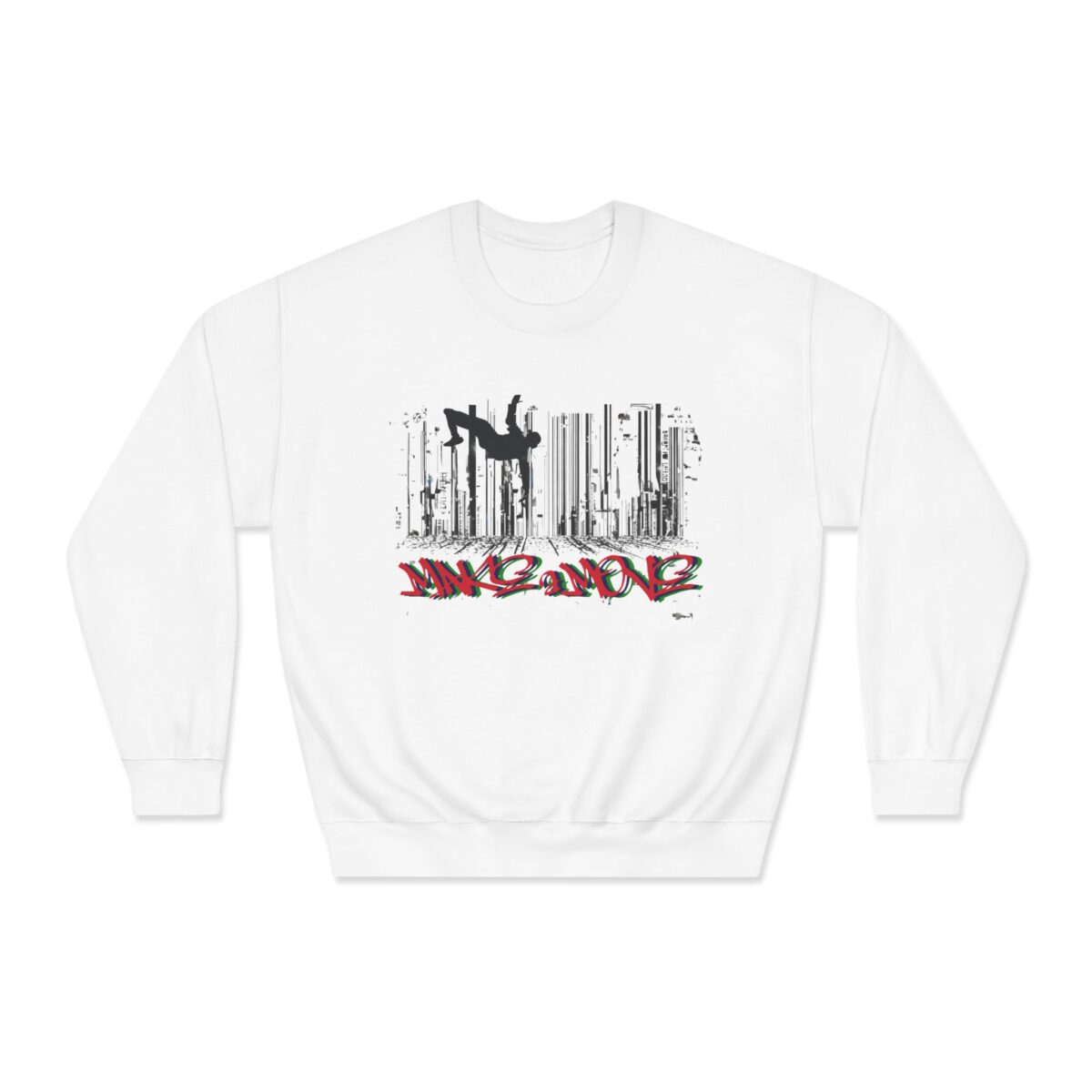 Make a move Unisex DryBlend® Crewneck Sweatshirt - Image 5