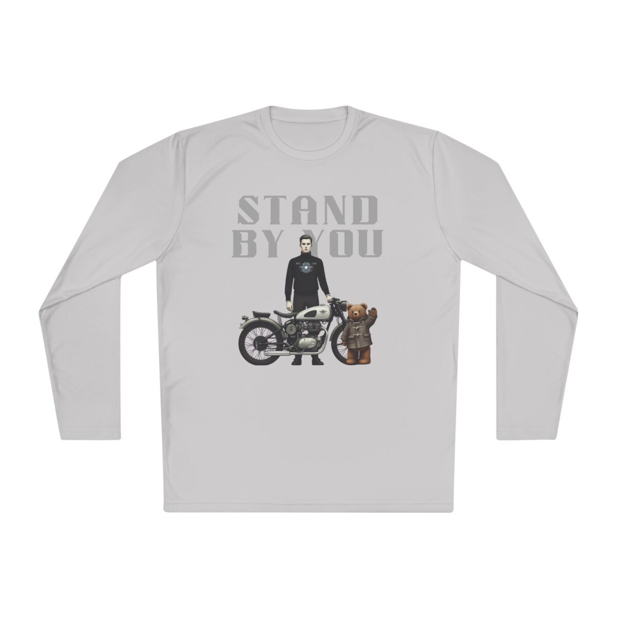 Stand by you Unisex Lightweight Long Sleeve Tee - Image 9
