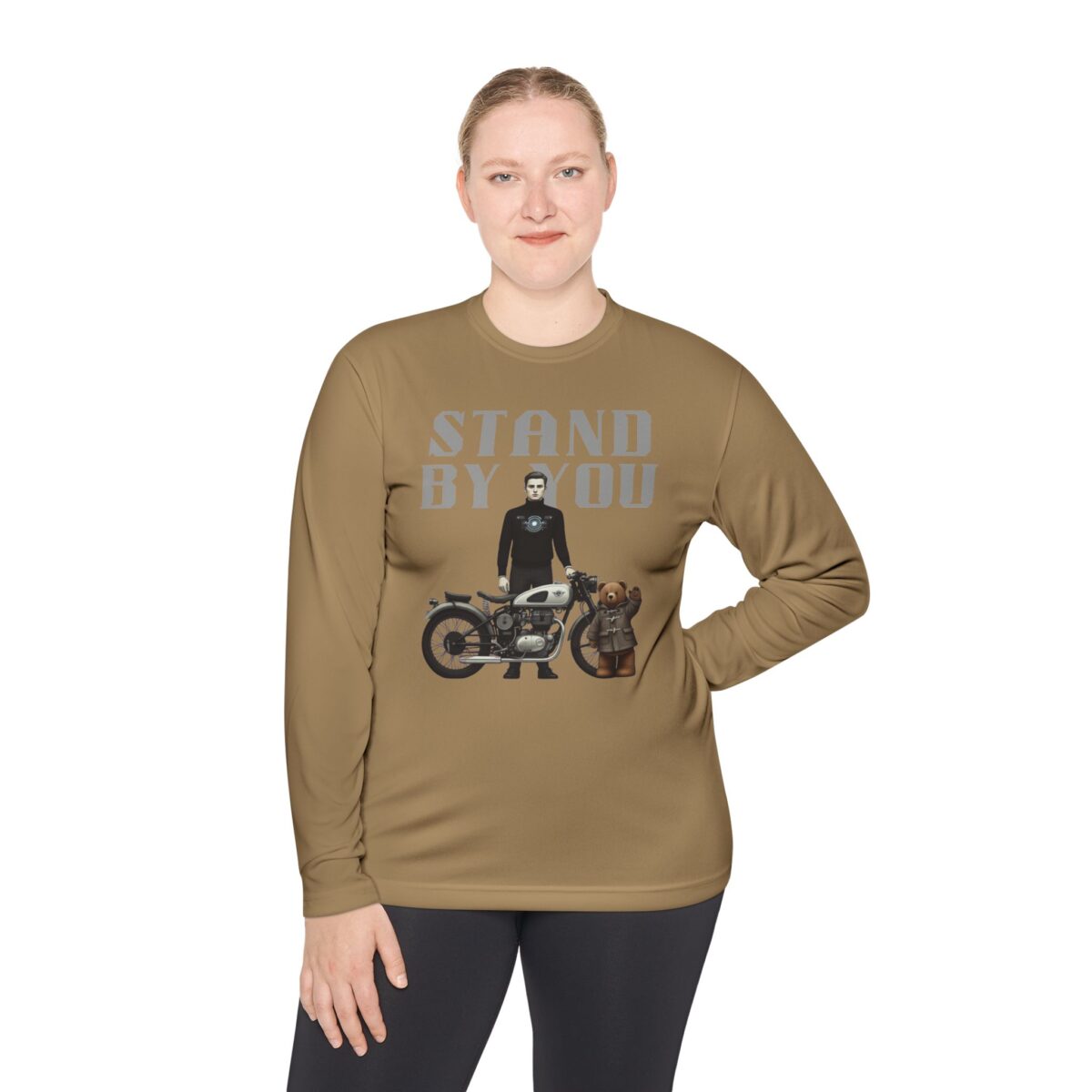 Stand by you Unisex Lightweight Long Sleeve Tee - Image 16