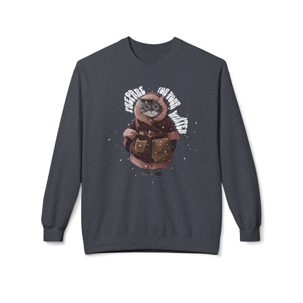 Prepare for your winter Unisex Midweight Softstyle Fleece Crewneck Sweatshirt - Image 25