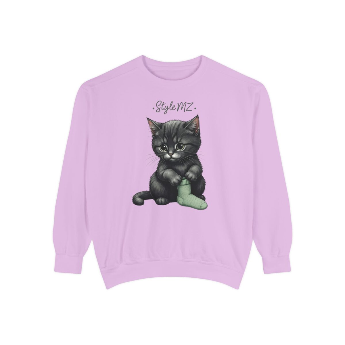 Kittt's cozy moment Unisex Garment-Dyed Sweatshirt - Image 21