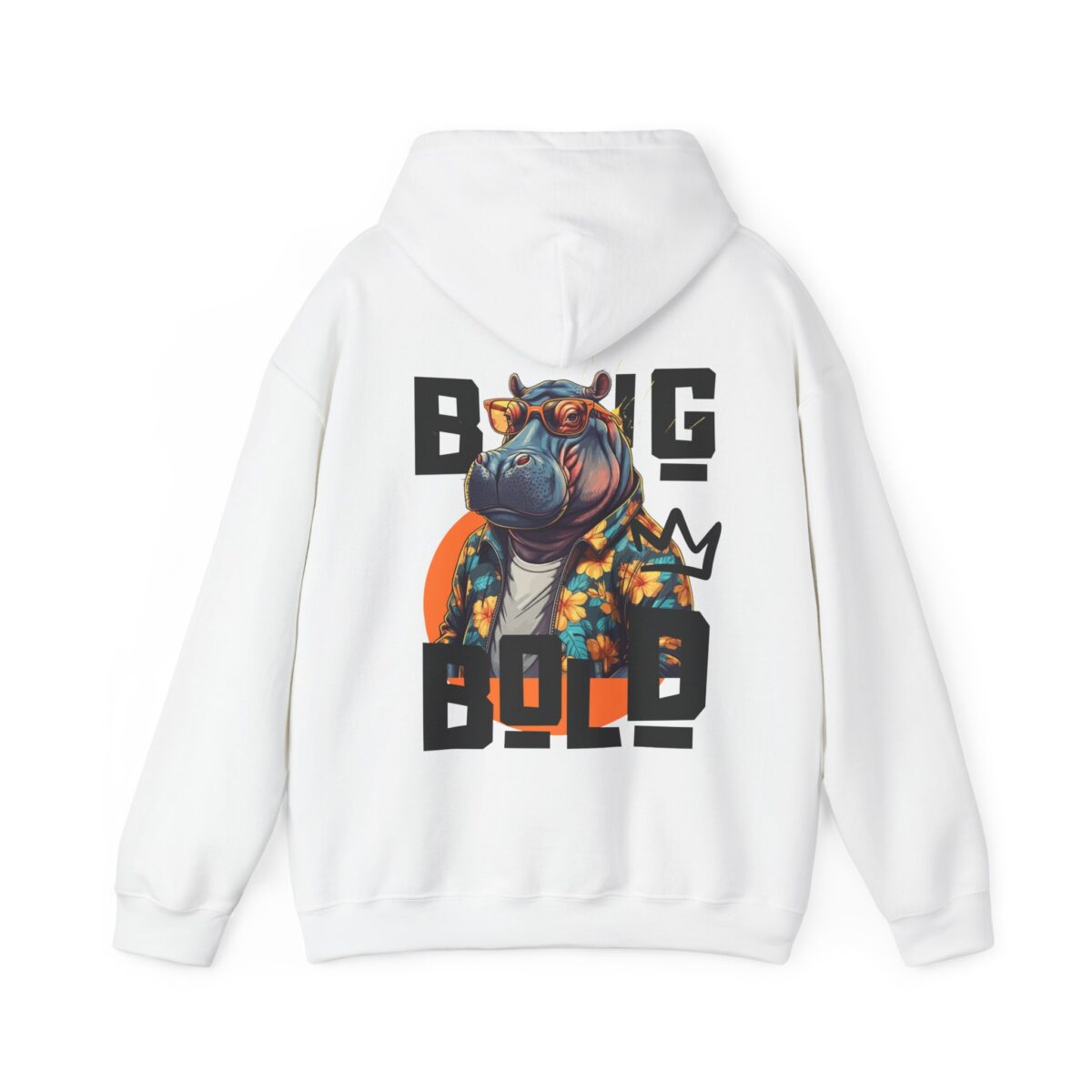 Big Bold Unisex Heavy Blend™ Hooded Sweatshirt - Image 6