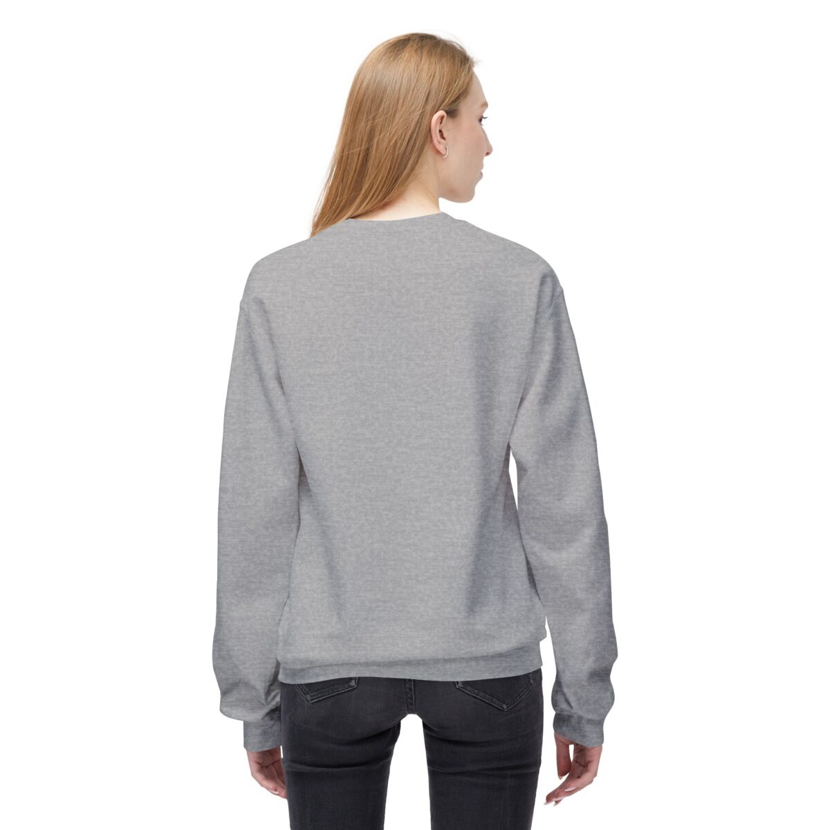 Sail Beyond the Skies Unisex Midweight Softstyle Fleece Crewneck Sweatshirt - Image 4