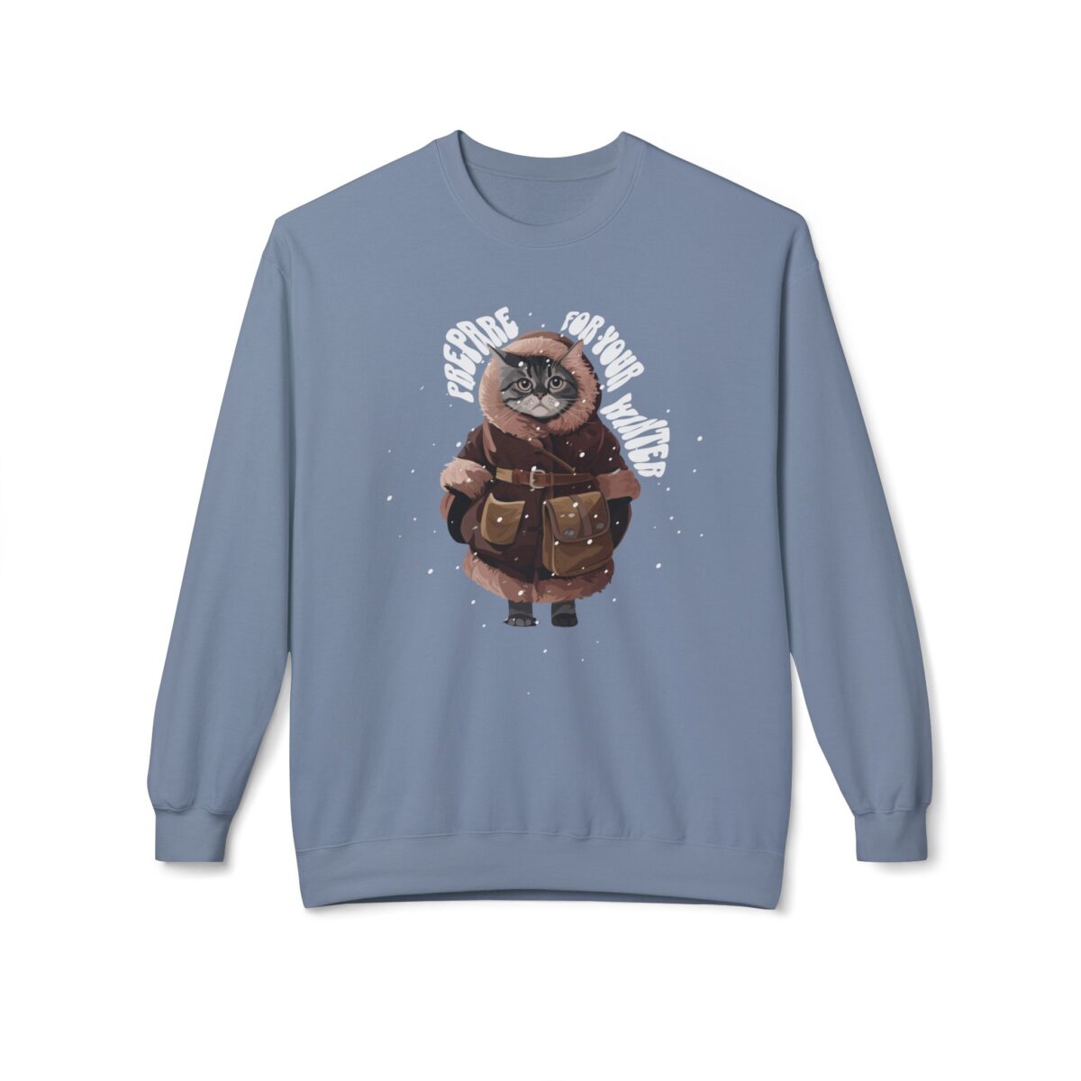 Prepare for your winter Unisex Midweight Softstyle Fleece Crewneck Sweatshirt - Image 29