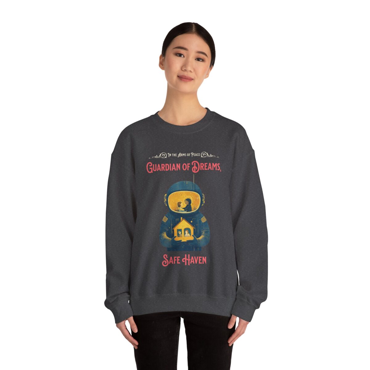 Safe heaven Unisex Heavy Blend™ Crewneck Sweatshirt - Image 16