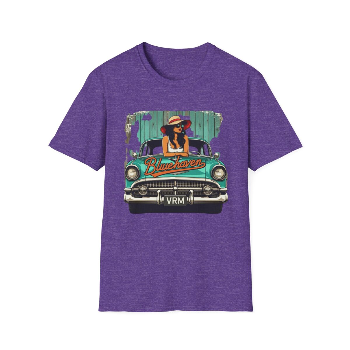 Blue haven Unisex Softstyle T-Shirt - Image 41