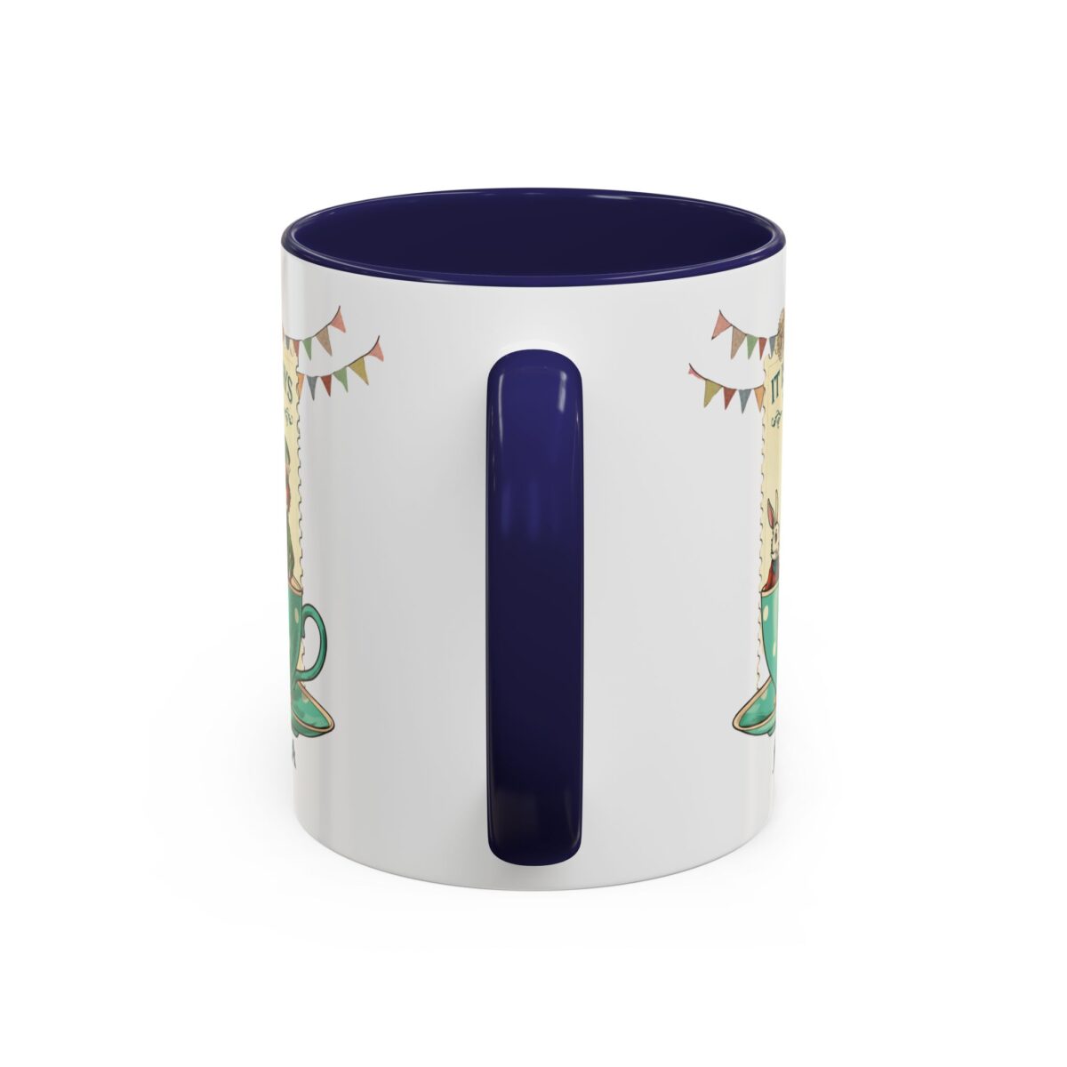 It is always time for tea Accent Coffee Mug (11, 15oz) - Image 8