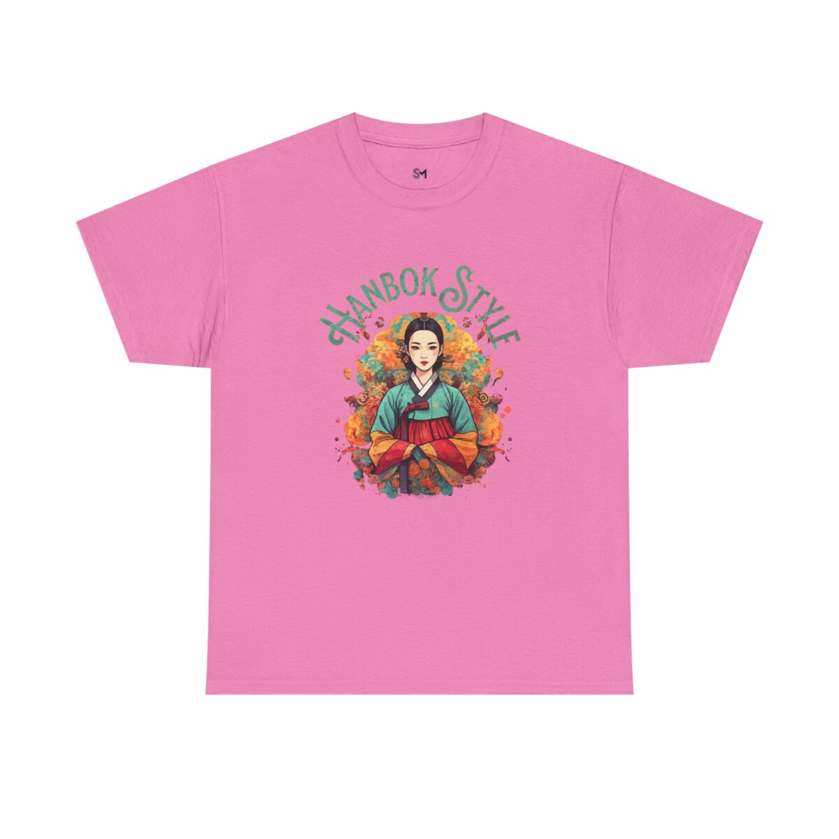 Hanbok Style Unisex Heavy Cotton Tee - Image 41