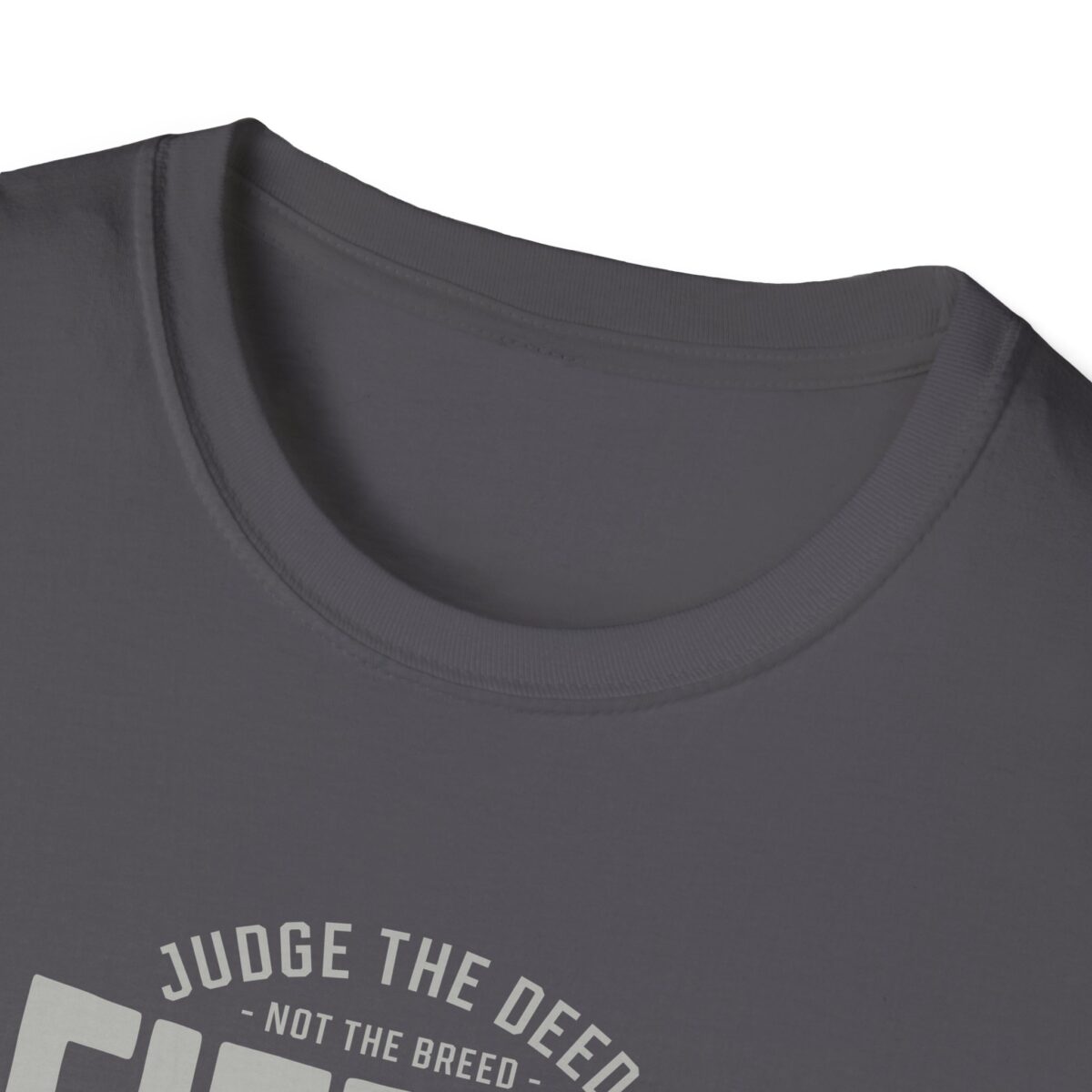 Fierce pitbull heart Unisex Softstyle T-Shirt - Image 3