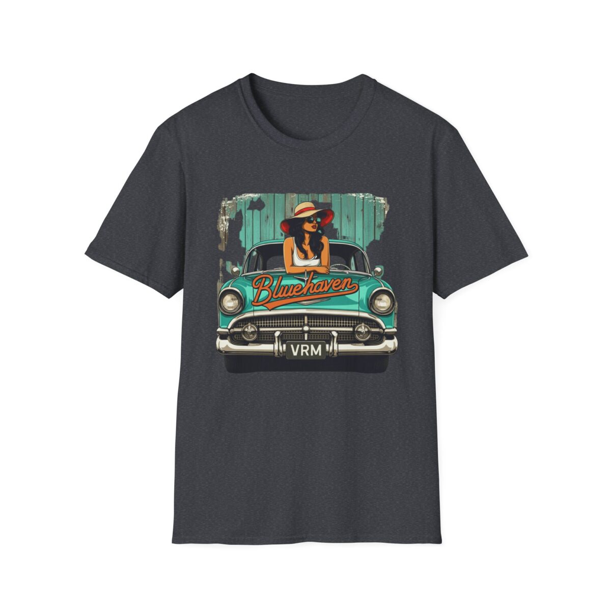 Blue haven Unisex Softstyle T-Shirt - Image 33