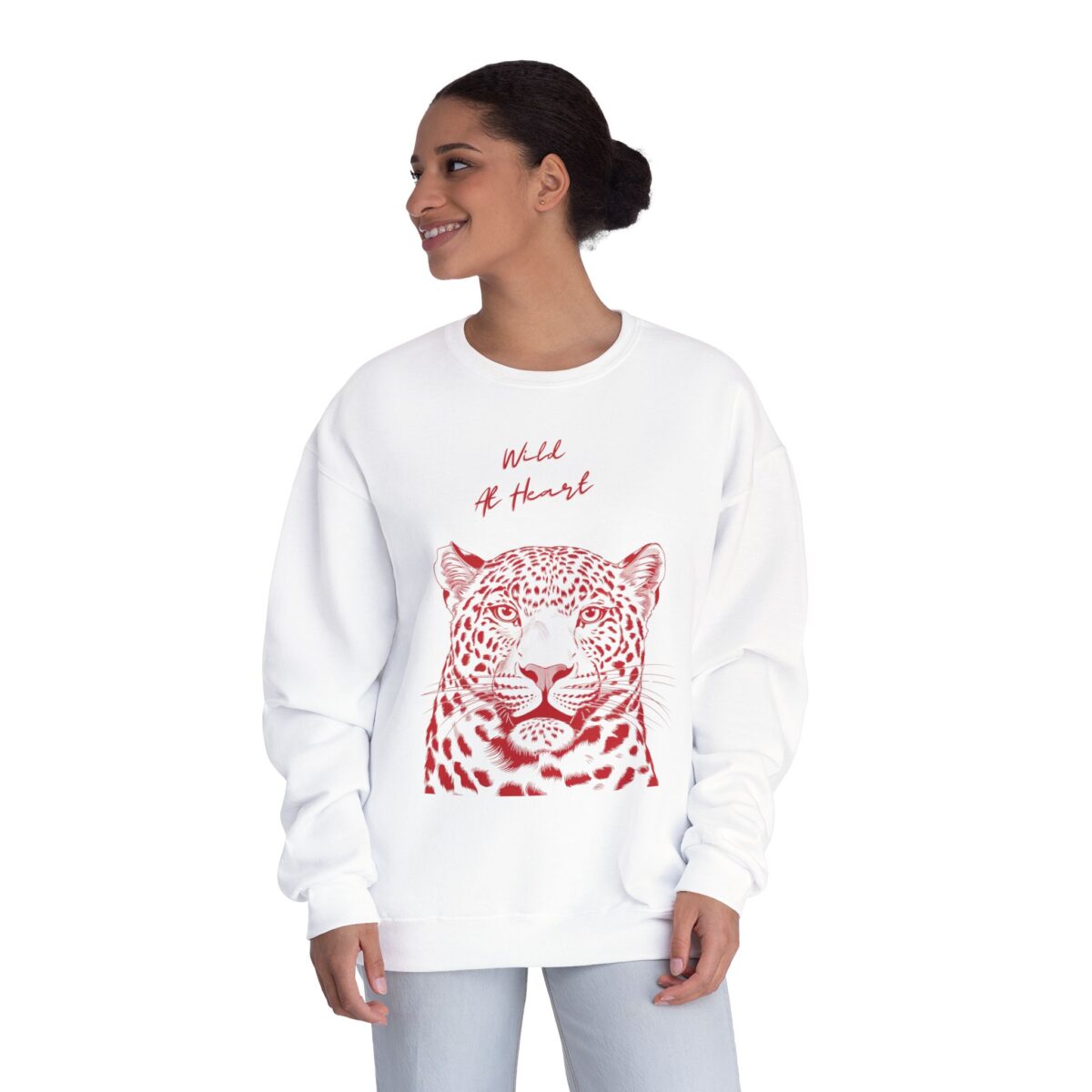 Wild at heart Unisex NuBlend® Crewneck Sweatshirt - Image 8