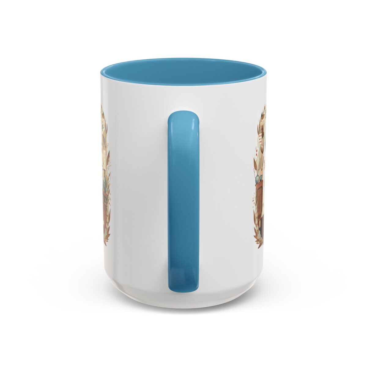 Falling into fantasy Accent Coffee Mug (11, 15oz) - Image 40