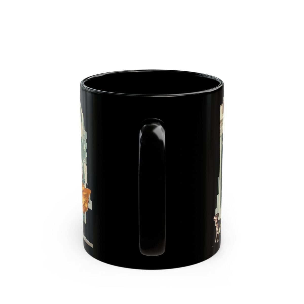 Tea Cafe Black Mug (11oz, 15oz) - Image 4