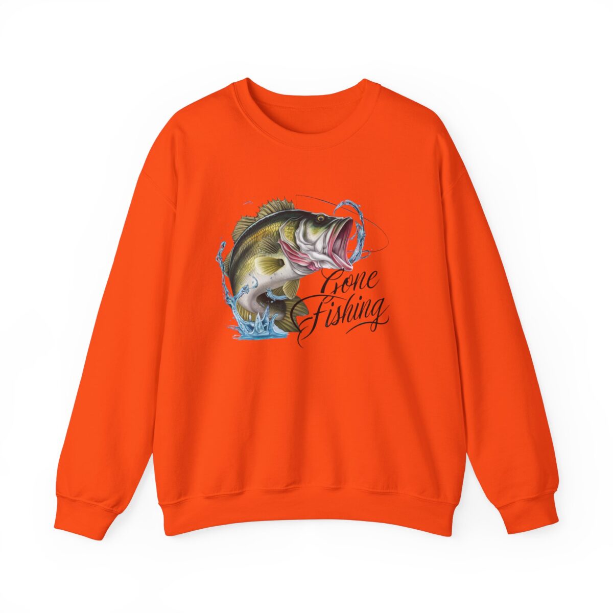 Gone Fishing Unisex Heavy Blend™ Crewneck Sweatshirt - Image 17