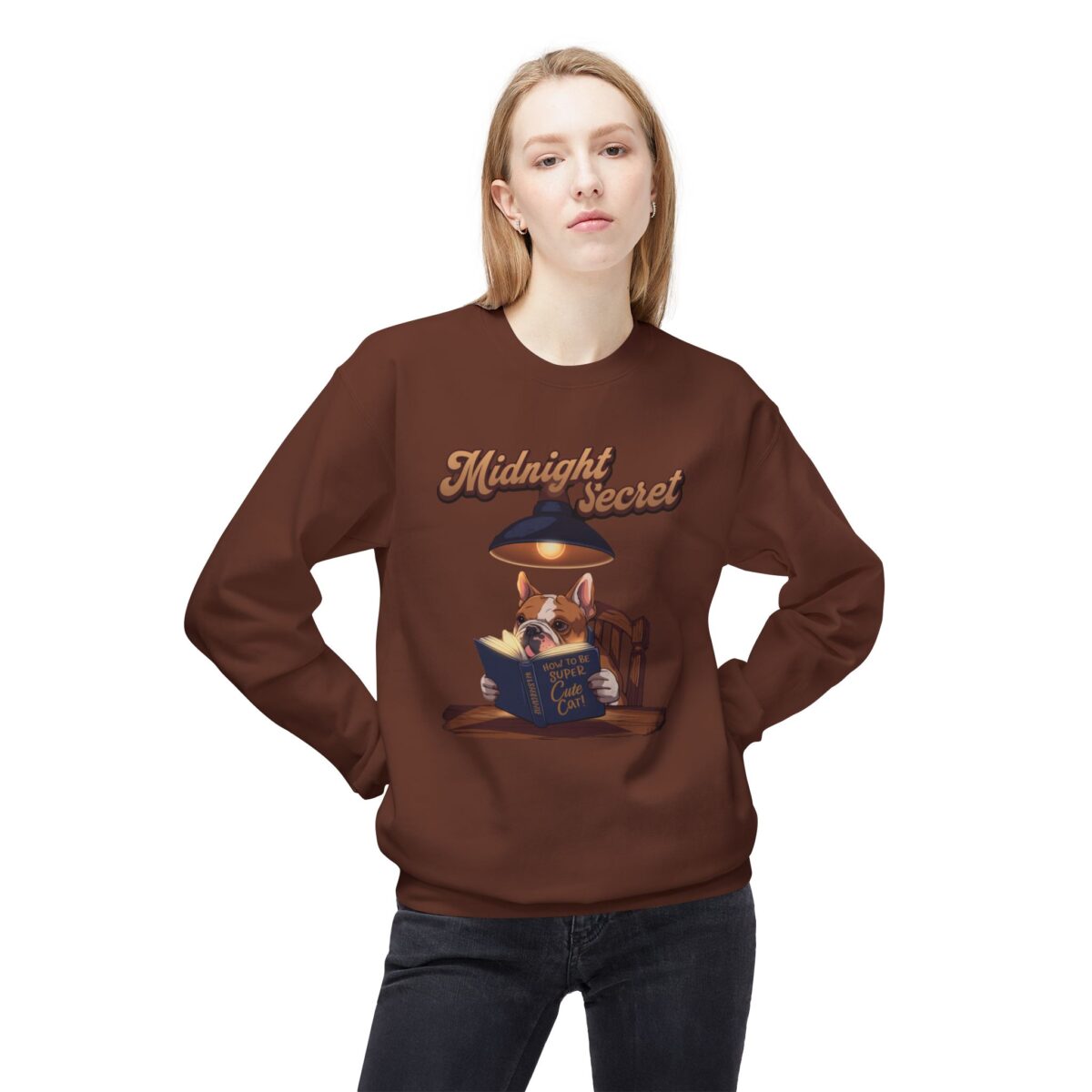 Midnight secret II Unisex Midweight Softstyle Fleece Crewneck Sweatshirt - Image 7