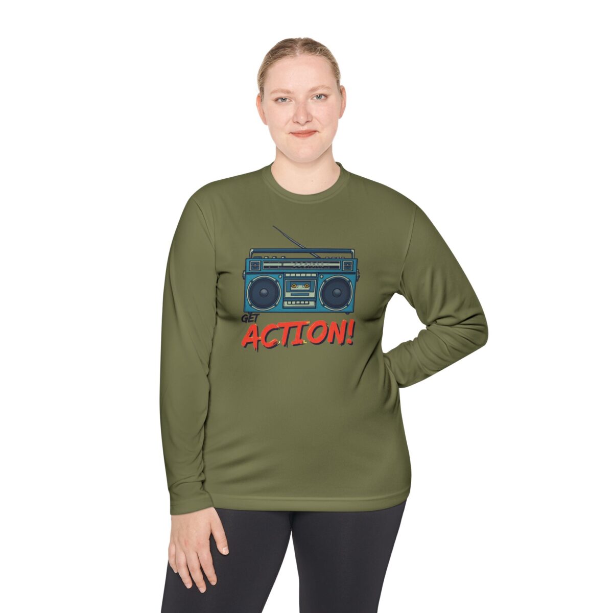 Get action Unisex Lightweight Long Sleeve Tee - Image 32
