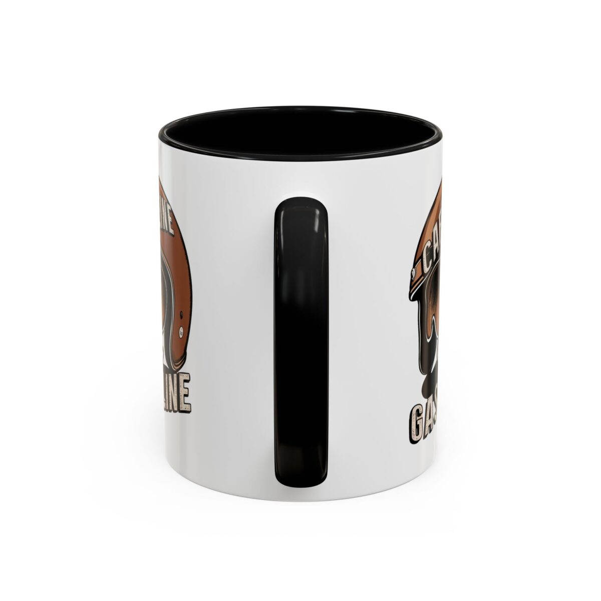 Caffein $ Gasoline Accent Coffee Mug (11, 15oz) - Image 4