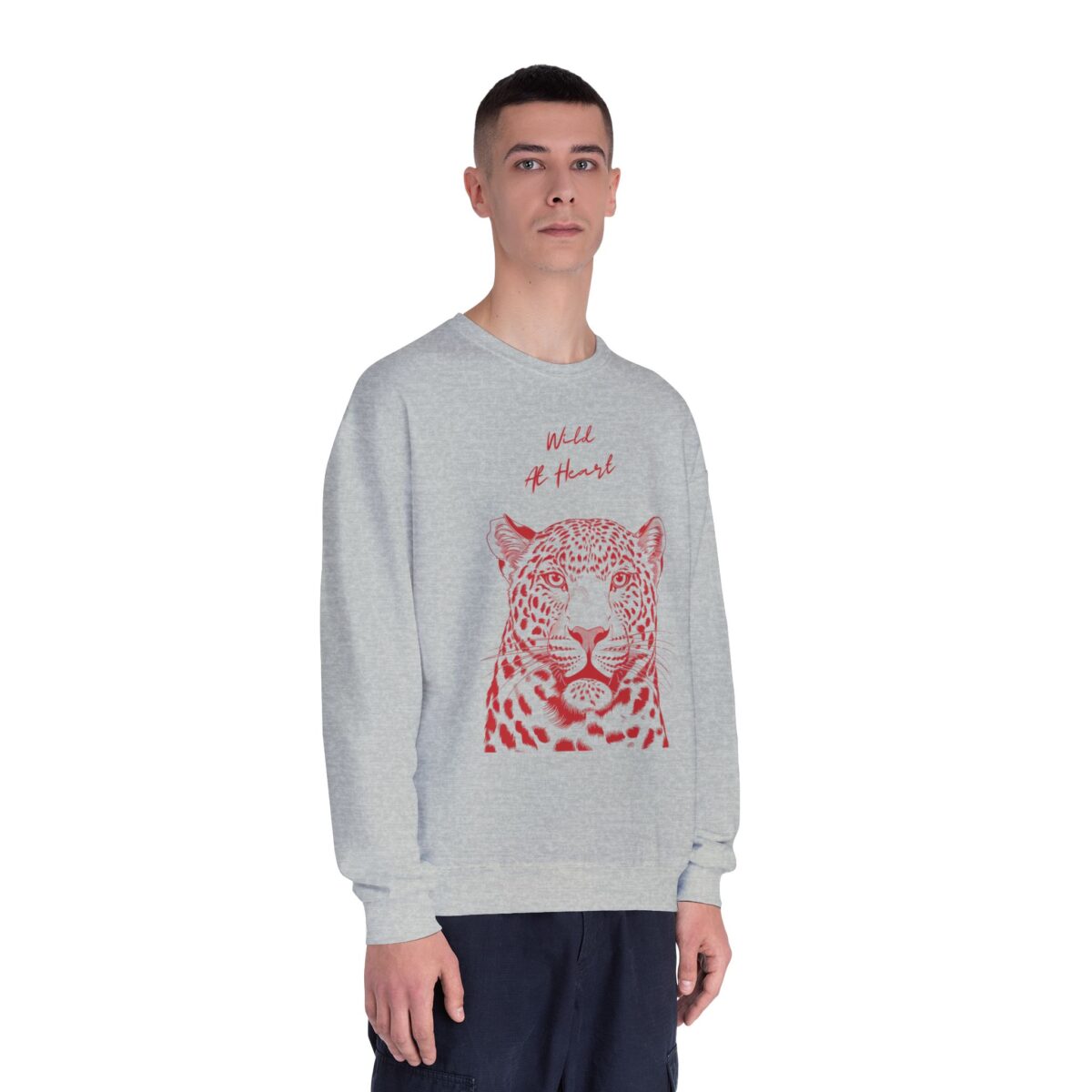 Wild at heart Unisex NuBlend® Crewneck Sweatshirt - Image 23