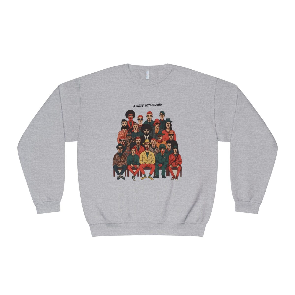 A bros gathering Unisex NuBlend® Crewneck Sweatshirt - Image 25