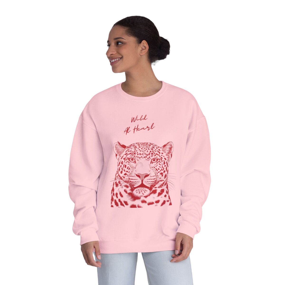 Wild at heart Unisex NuBlend® Crewneck Sweatshirt - Image 4