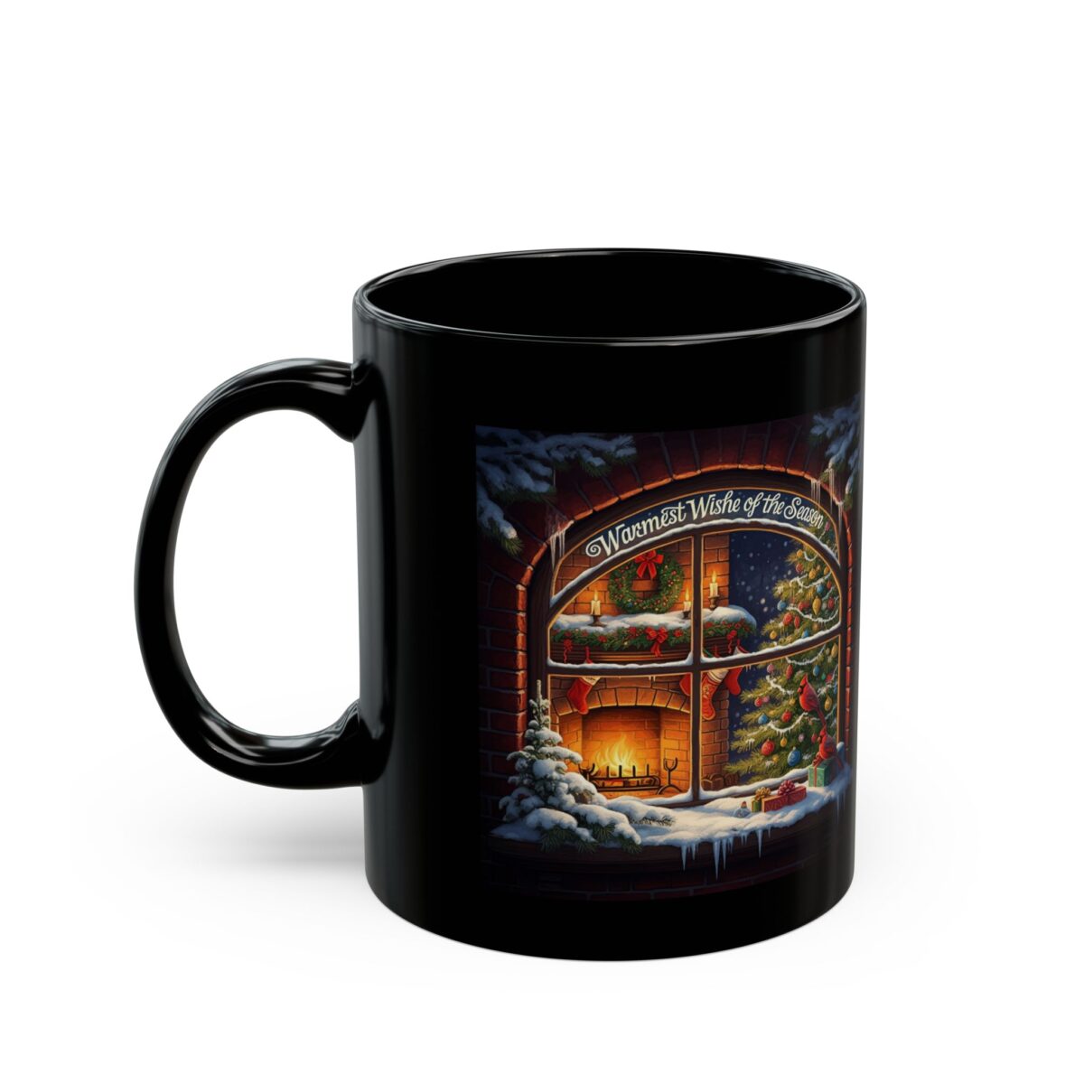 Warmest wish Black Mug (11oz, 15oz) - Image 3