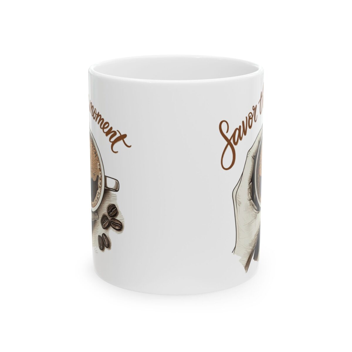 Savor the moment2 Ceramic Mug, (11oz, 15oz) - Image 2