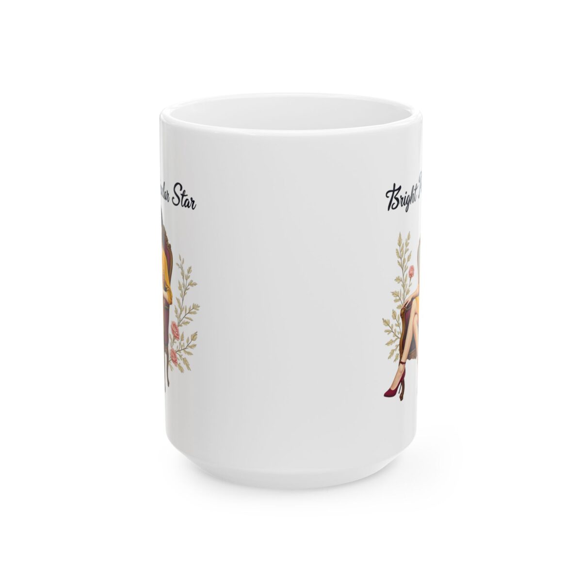 Bright Particular Star Ceramic Mug, (11oz, 15oz) - Image 5
