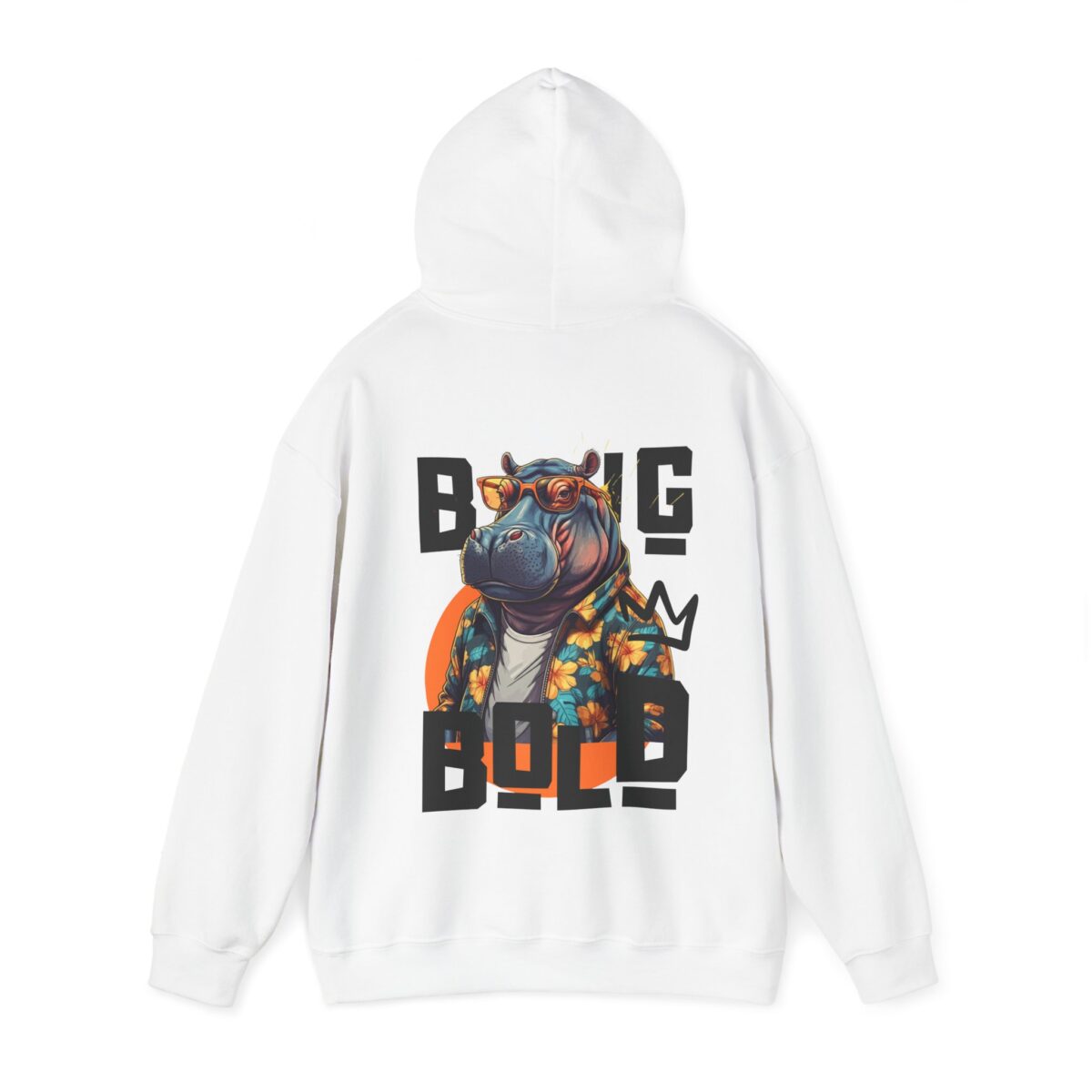 Big Bold Unisex Heavy Blend™ Hooded Sweatshirt - Image 7