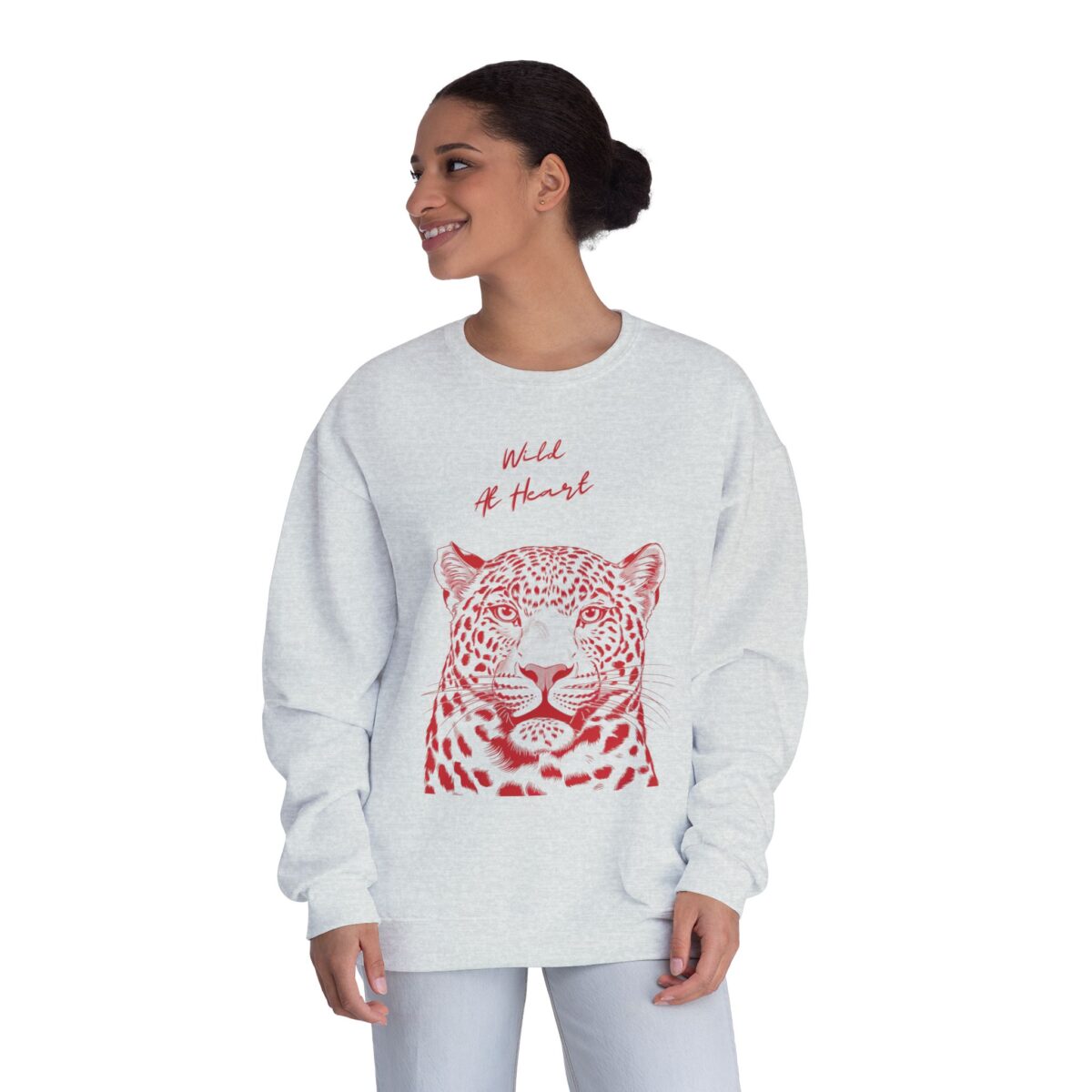 Wild at heart Unisex NuBlend® Crewneck Sweatshirt - Image 20