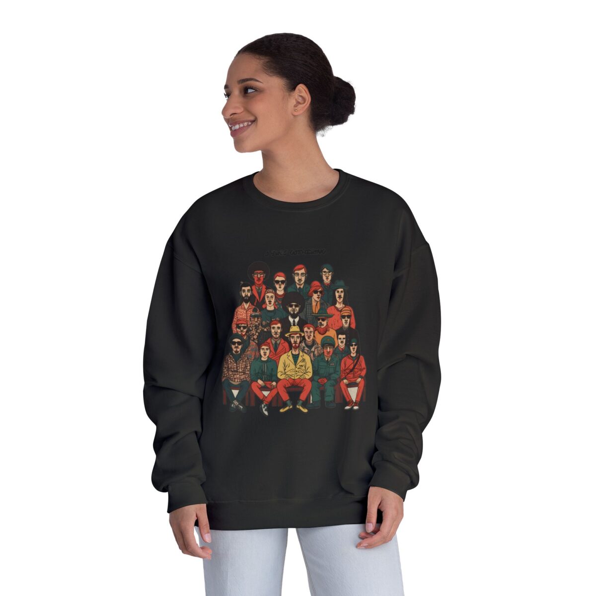 A bros gathering Unisex NuBlend® Crewneck Sweatshirt - Image 16