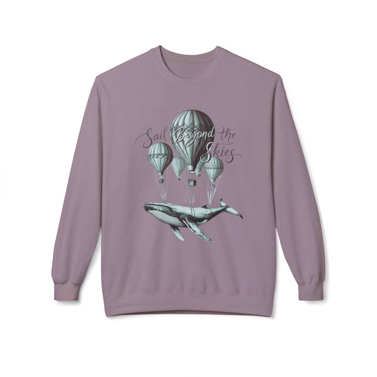 Sail Beyond the Skies Unisex Midweight Softstyle Fleece Crewneck Sweatshirt - Image 17