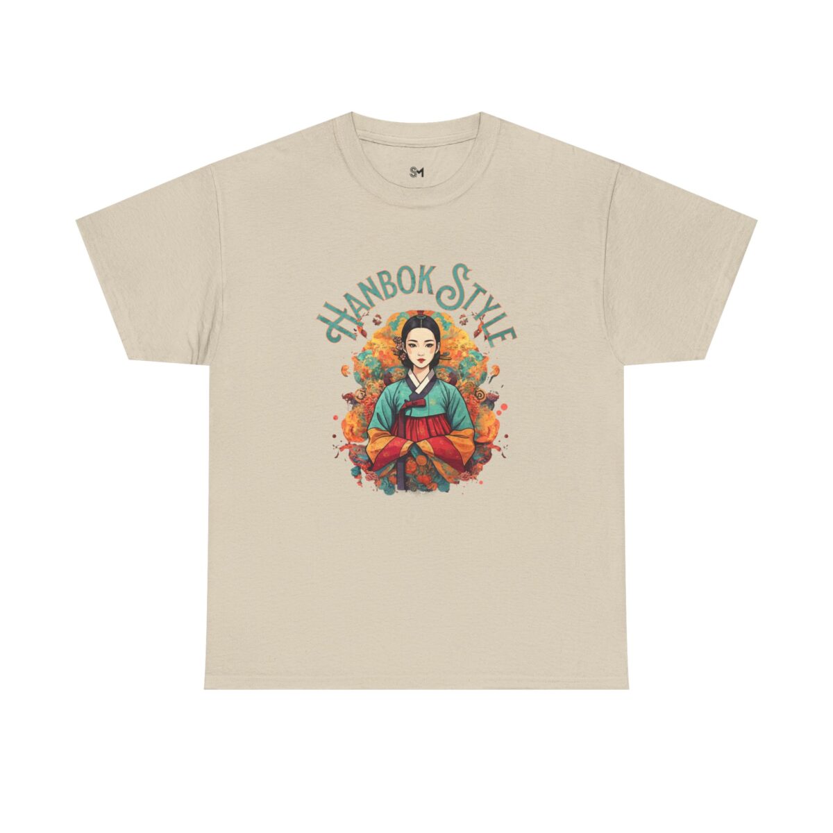 Hanbok Style Unisex Heavy Cotton Tee - Image 13