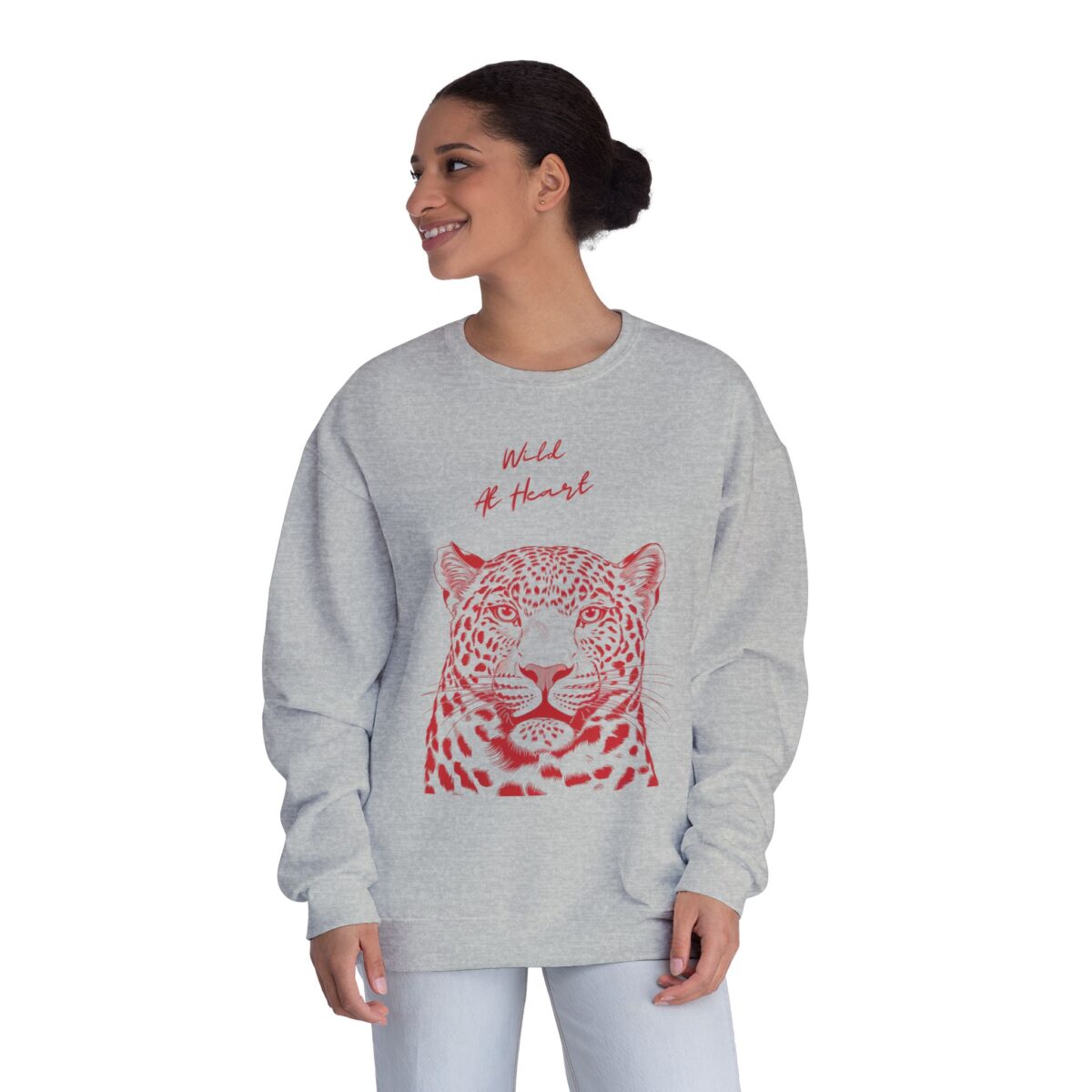 Wild at heart Unisex NuBlend® Crewneck Sweatshirt - Image 24