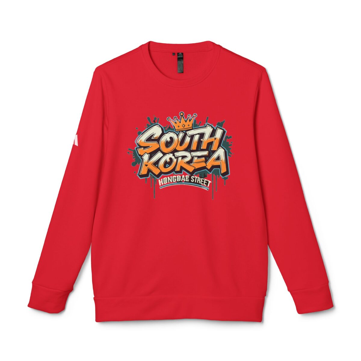 adidas Hongdae Unisex Fleece Crewneck Sweatshirt - Image 25