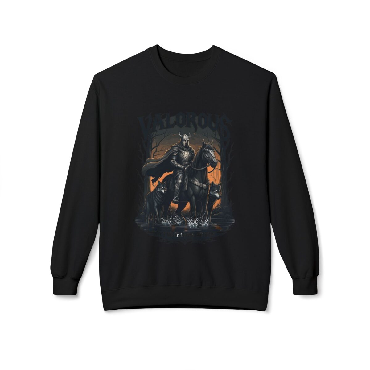 VALOROUS Unisex Midweight Softstyle Fleece Crewneck Sweatshirt - Image 5
