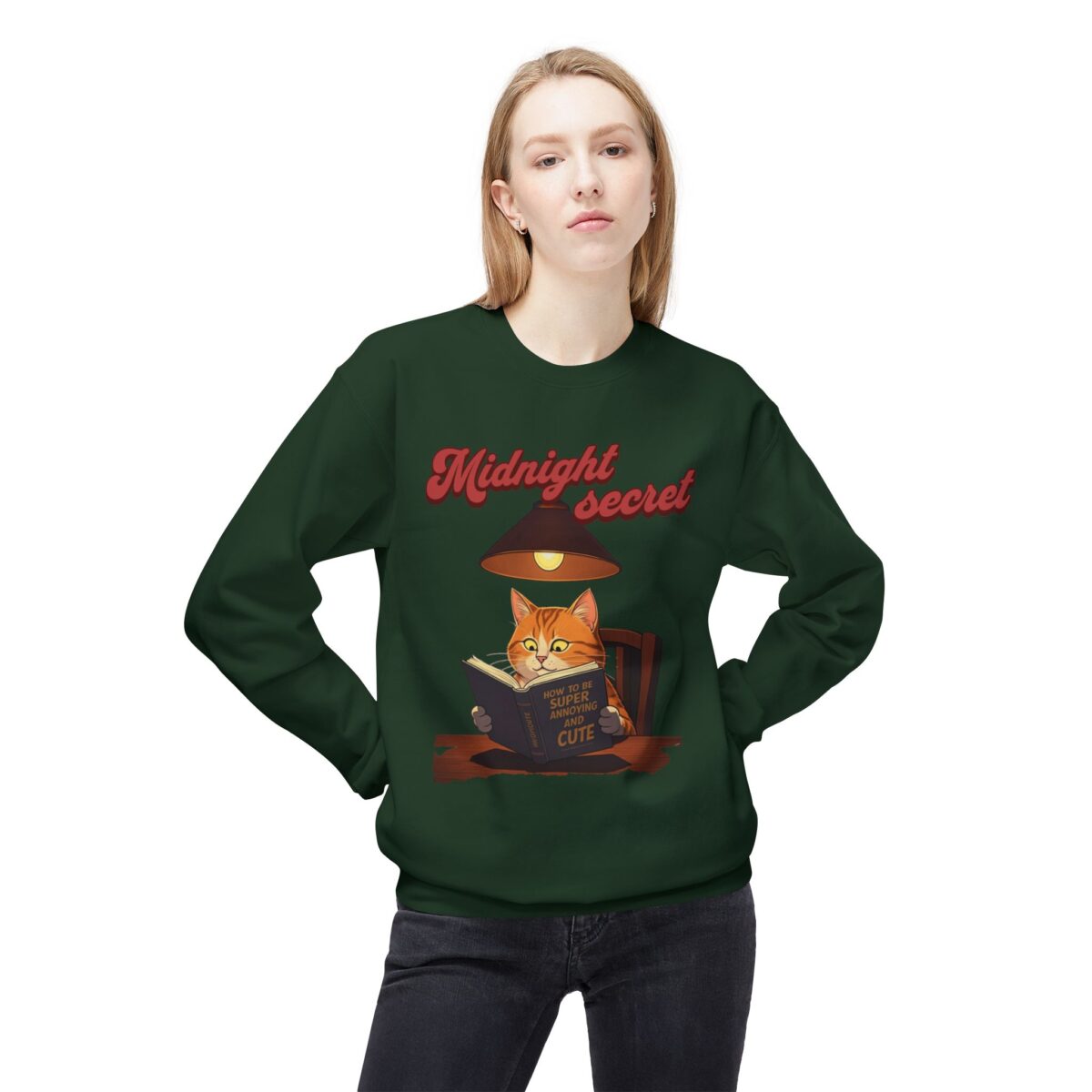 Midnight secret Unisex Midweight Softstyle Fleece Crewneck Sweatshirt - Image 19