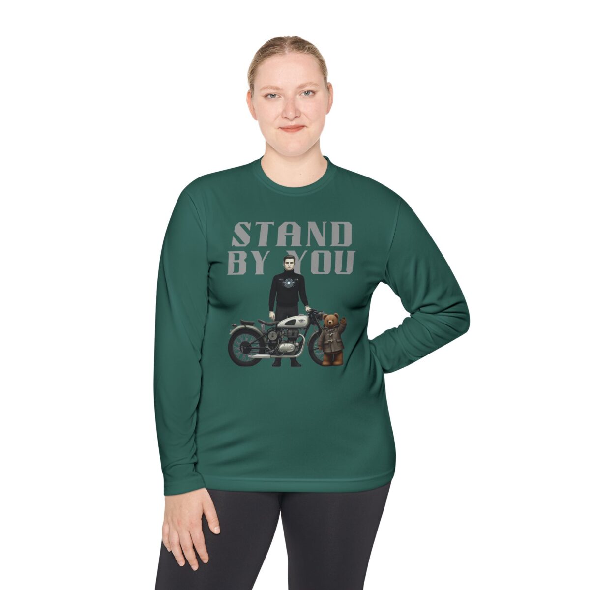 Stand by you Unisex Lightweight Long Sleeve Tee - Image 28