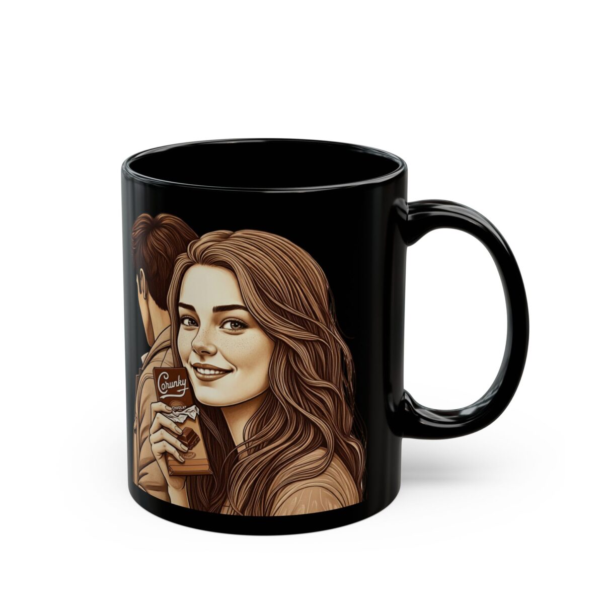 Chocolate Black Mug (11oz, 15oz) - Image 3