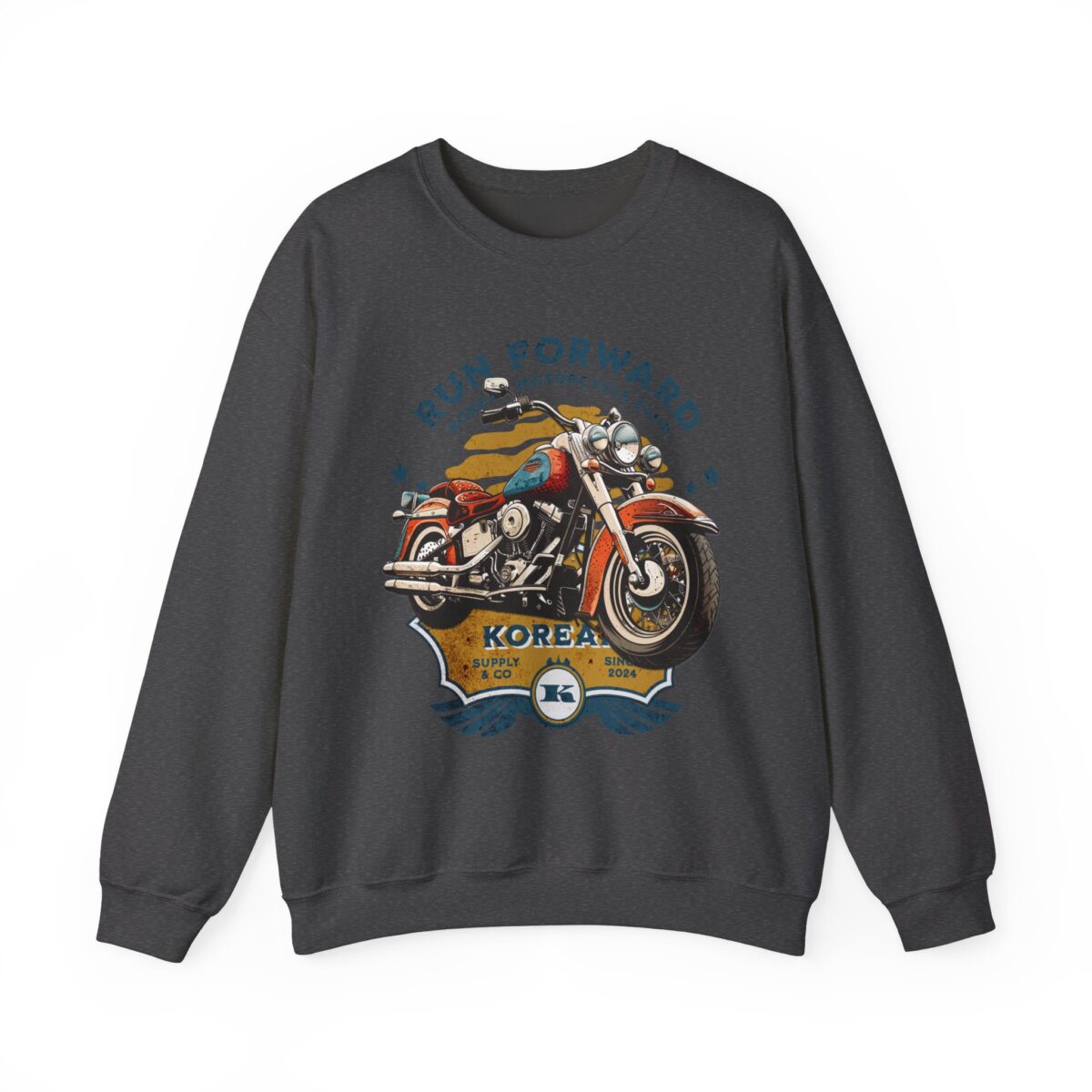 Run forward Unisex Heavy Blend™ Crewneck Sweatshirt - Image 45